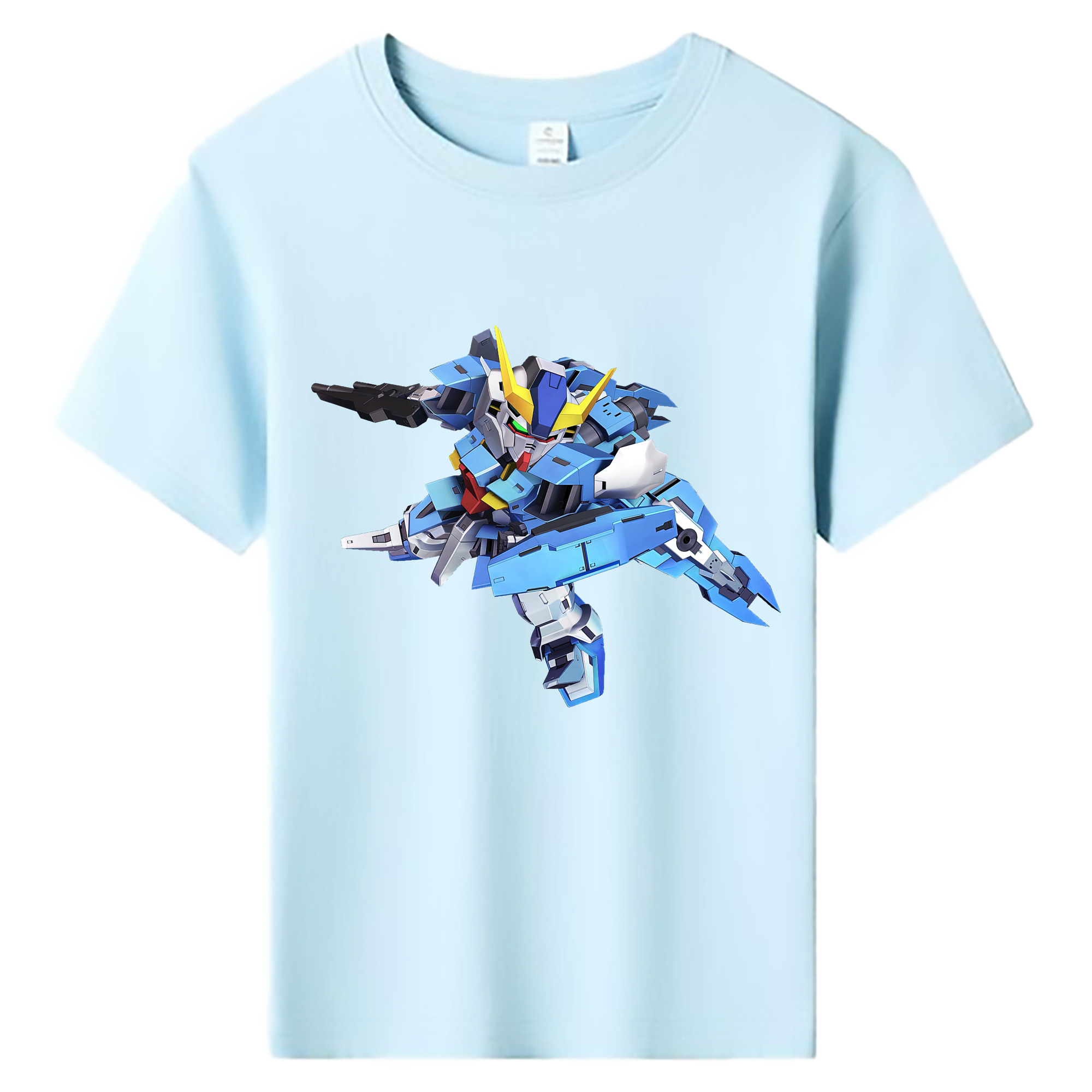 （画像用） 機動戦士ガンダム Mobile Suit Gundam 綿100％キッズTシャツ（フロントプリント）